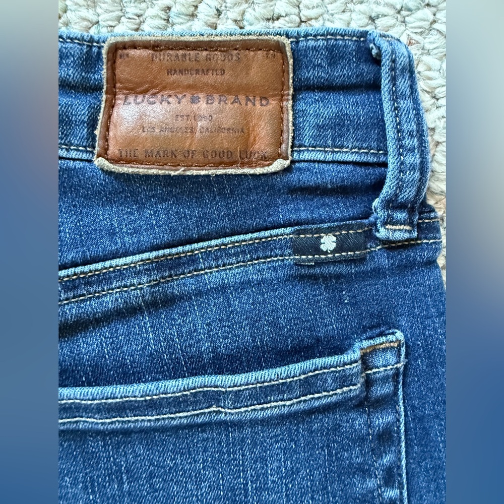 Lucky Brand Dark Blue Skinny Jeans - Picture 5 of 5